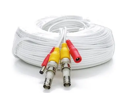 100Ft Rg59 Siamese Cable Bnc Males And Power Leads 1