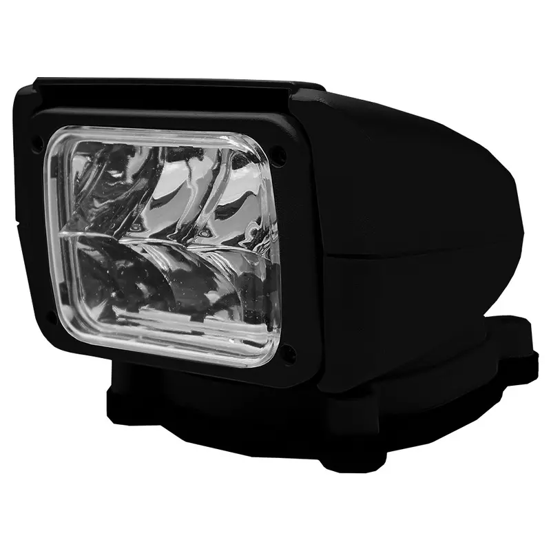 Acr Rcl85 Black Led Spotlight With Wireless Hand Remote 240,000 Candela 12/24V 1