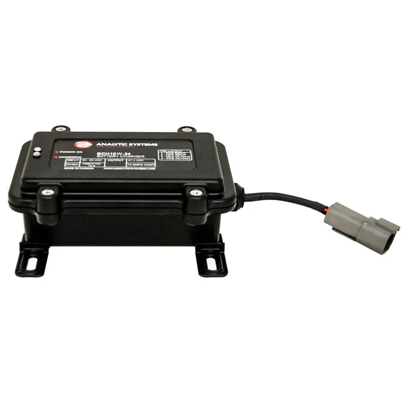 Analytic Systems Waterproof Ip66 Dc Battery Charger 10A, 24V Out, 30-80V In, Ruggedized [Bch10w-24] 1