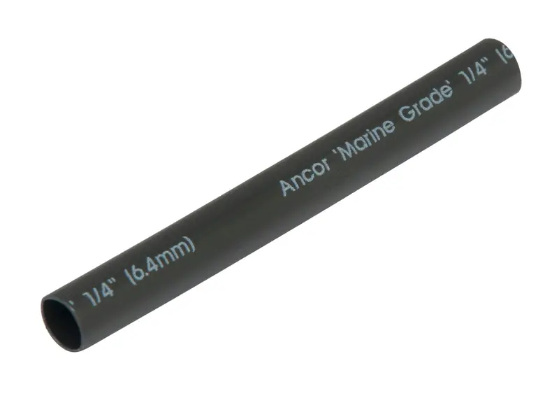 Ancor 1/4In X 48In Black Heat Shrink Tubing 1