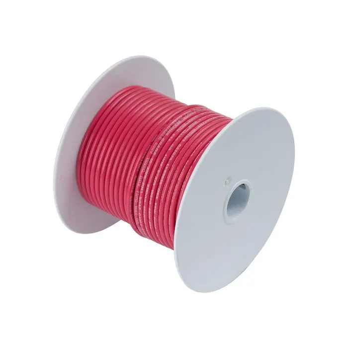 Ancor #10 Red 25Ft Spool Tinned Copper 1