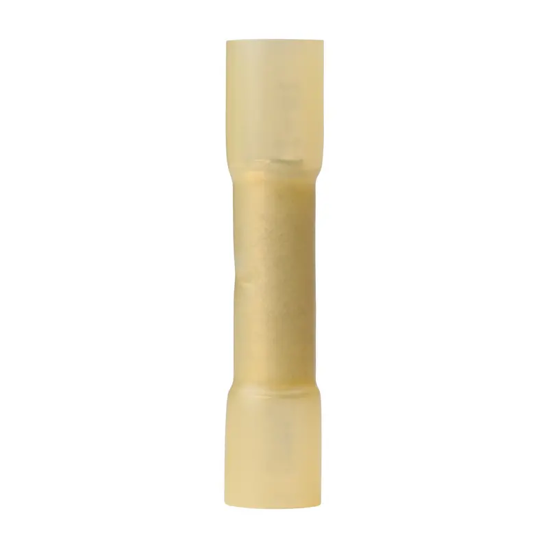 Ancor 12-10 Butt Connector Heat Shrink Yellow 100 Pack 1