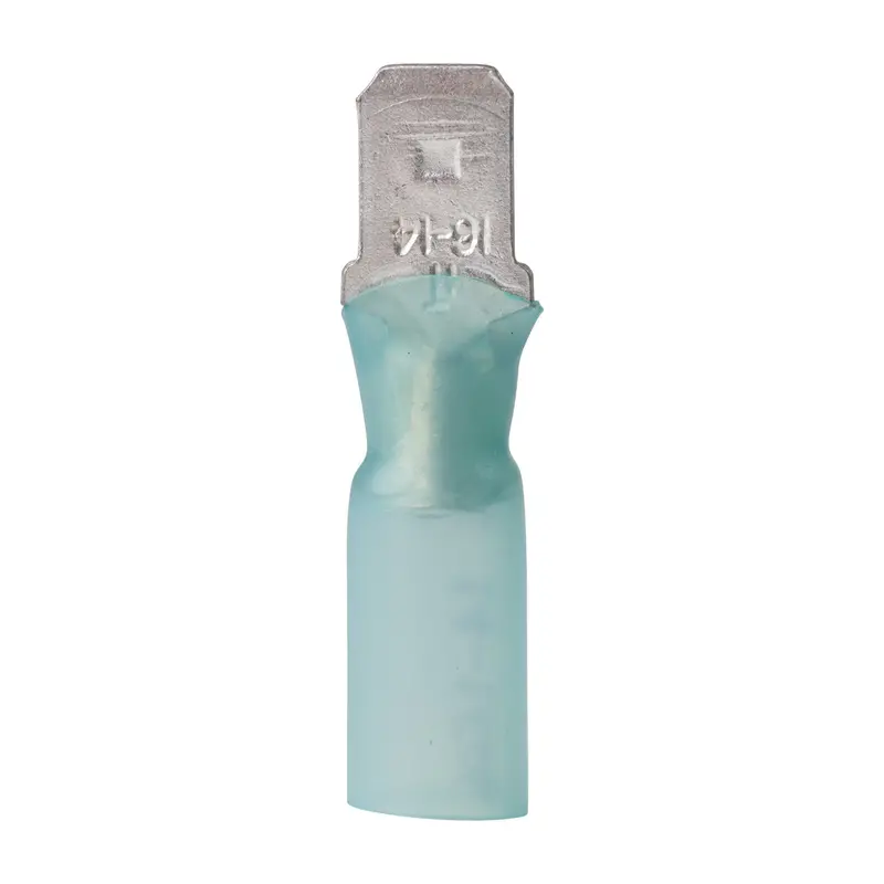 Ancor 16-14 Male Disconnect Heat Shrink Blue 25 Pack 1