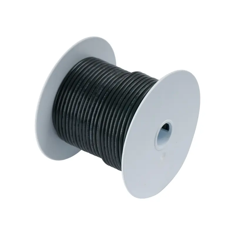 Ancor #18 Black 100Ft Spool Tinned Copper 1