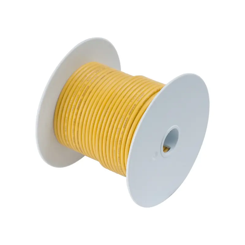 Ancor #18 Yellow 100Ft Spool Tinned Copper 1