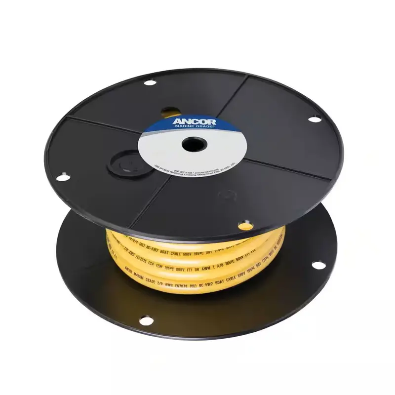 Ancor 2/0 Yellow 25Ft Spool Tinned Cooper 1