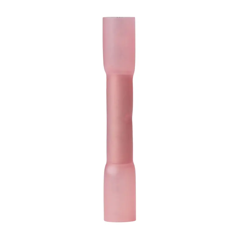 Ancor 22-18 Butt Connector Heat Shrink Red 100 Pack 1