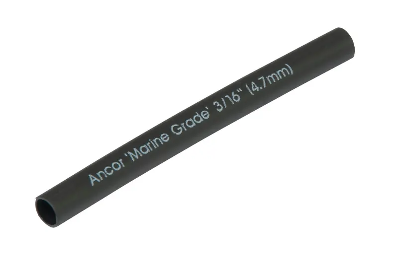 Ancor 3/16In X 48In Black Heat Shrink Tubing 1