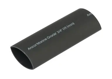 Ancor 3/4In X 48In Black Heat Shrink Tubing 1
