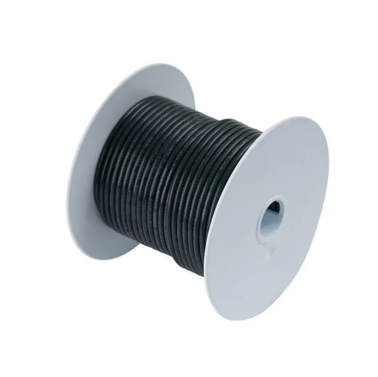 Ancor #6 Black 50Ft Spool Tinned Cooper 1
