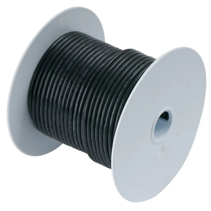 Ancor Black 1 Awg Tinned Copper Battery Cable - 50' [115005] 1