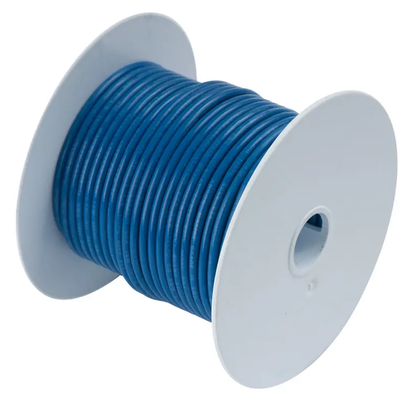 Ancor Dark Blue 16 Awg Tinned Copper Wire - 100' [102110] 1