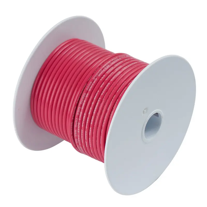 Ancor Red 4 Awg Tinned Copper Battery Cable - 50' [113505] 1