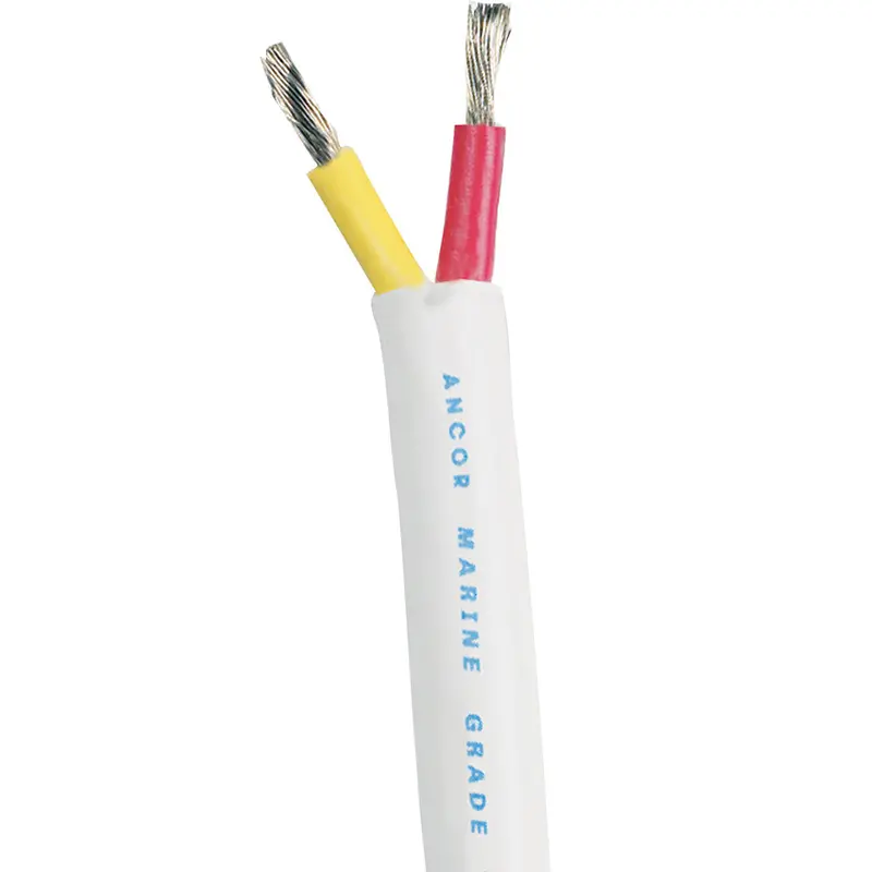 Ancor Safety Duplex Round 12/2 Red-Yellow - Sold By The Foot [1263-Ft] 1