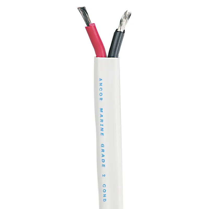 Ancor Standard Duplex Cable - Flat 14/2 Awg - 2 X 2Mm Red/Black - 500' [121550] 1