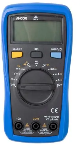 Ancor True Rms 12 Function Digital Multimeter 1