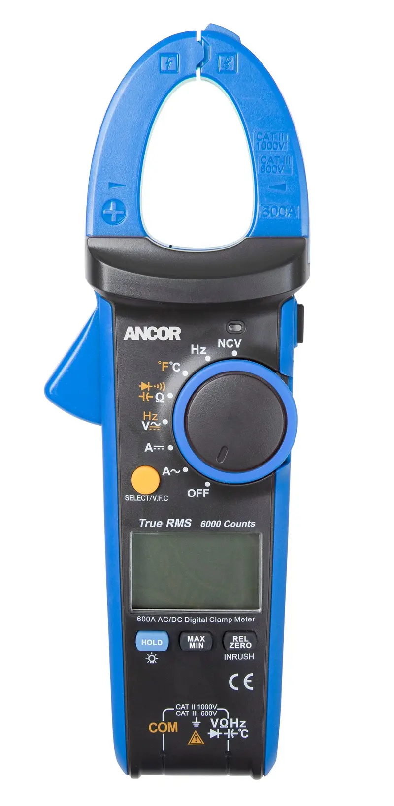 Ancor True Rms 12 Function Digital Snap-Around Multimeter 1