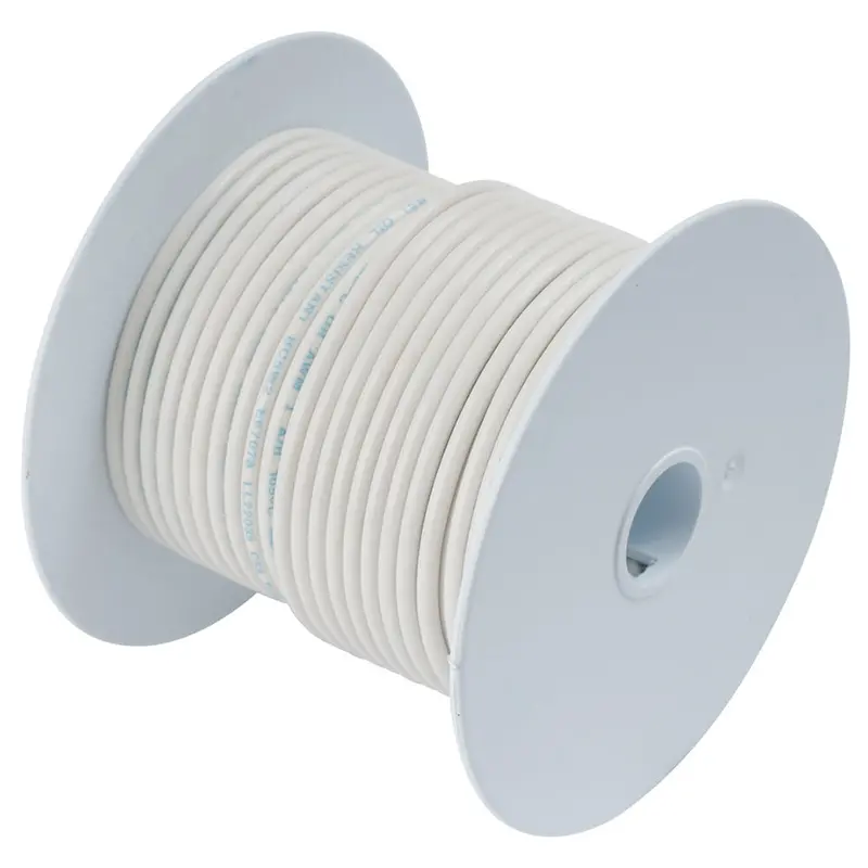 Ancor White 14 Awg Tinned Copper Wire - 100' [104910] 1