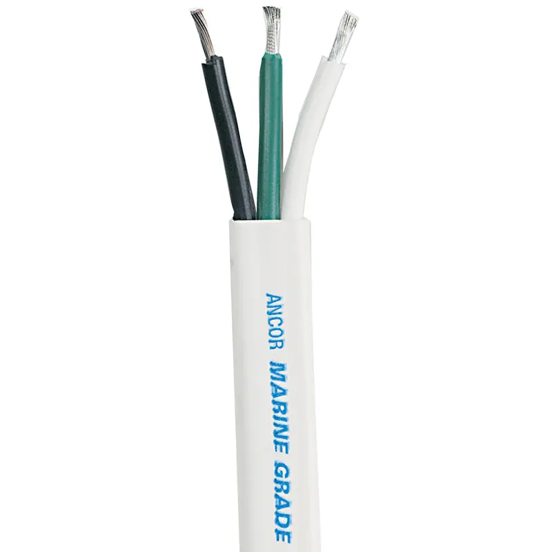 Ancor White Triplex Cable - 14/3 Awg - 500 [131550] 1