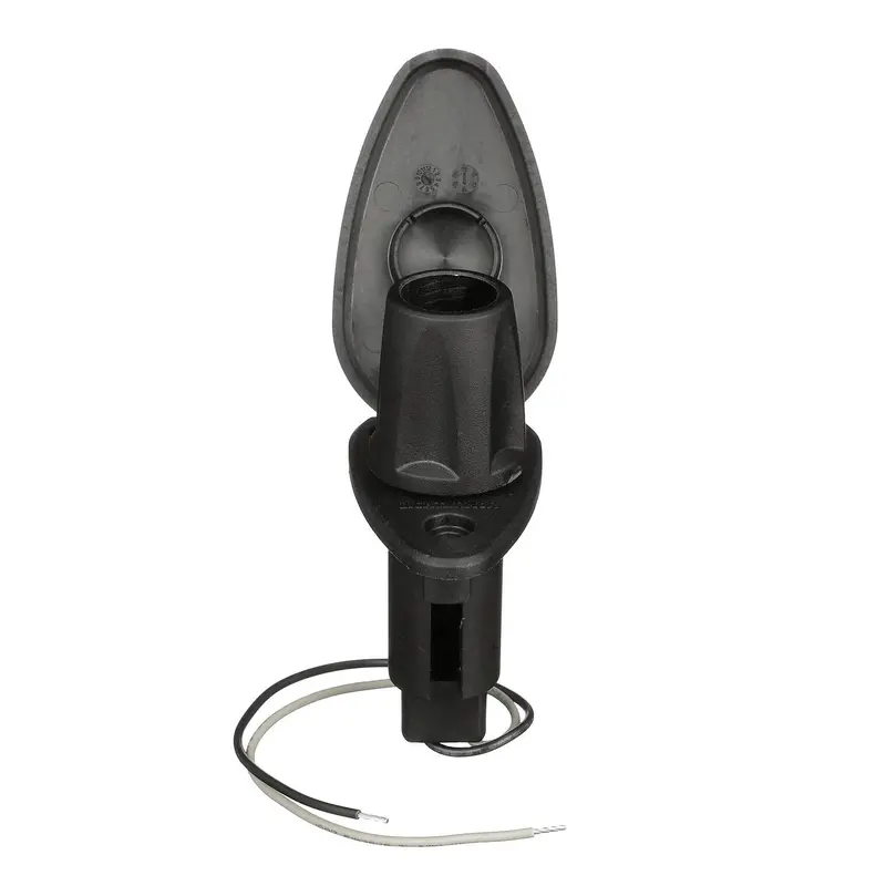 Attwood 910T Series Teardrop Base 2-Pin Black Composite Cover 1