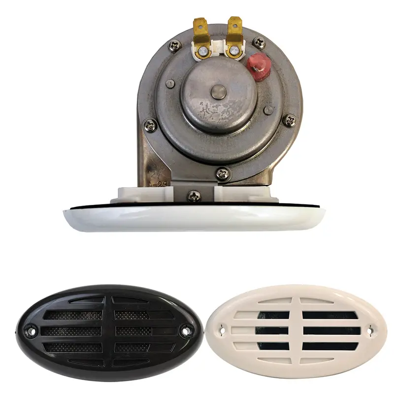 Attwood Drop-In Hidden Horn W/ Black And White Covers [11478-7] 1
