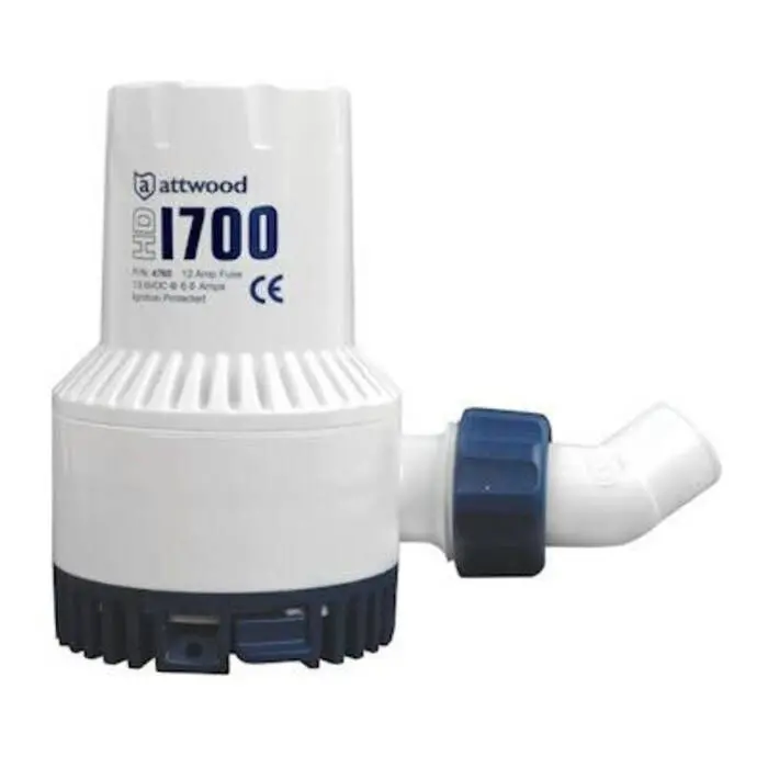 Attwood Heavy Duty Hd1700 12Vdc 6 Amp Bilge Pump 1