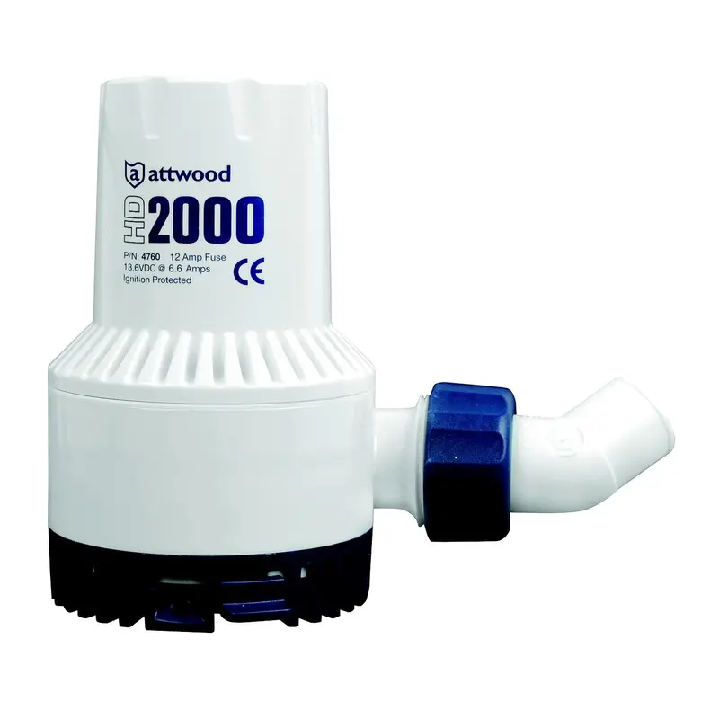 Attwood Heavy Duty Hd2000 12Vdc 7 Amp Bilge Pump 1