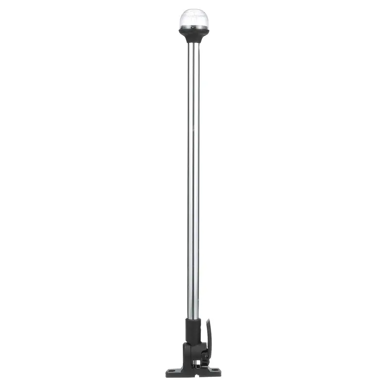 Attwood Lightarmor All-Round 20In Aluminum Pole Black Composite Base 1