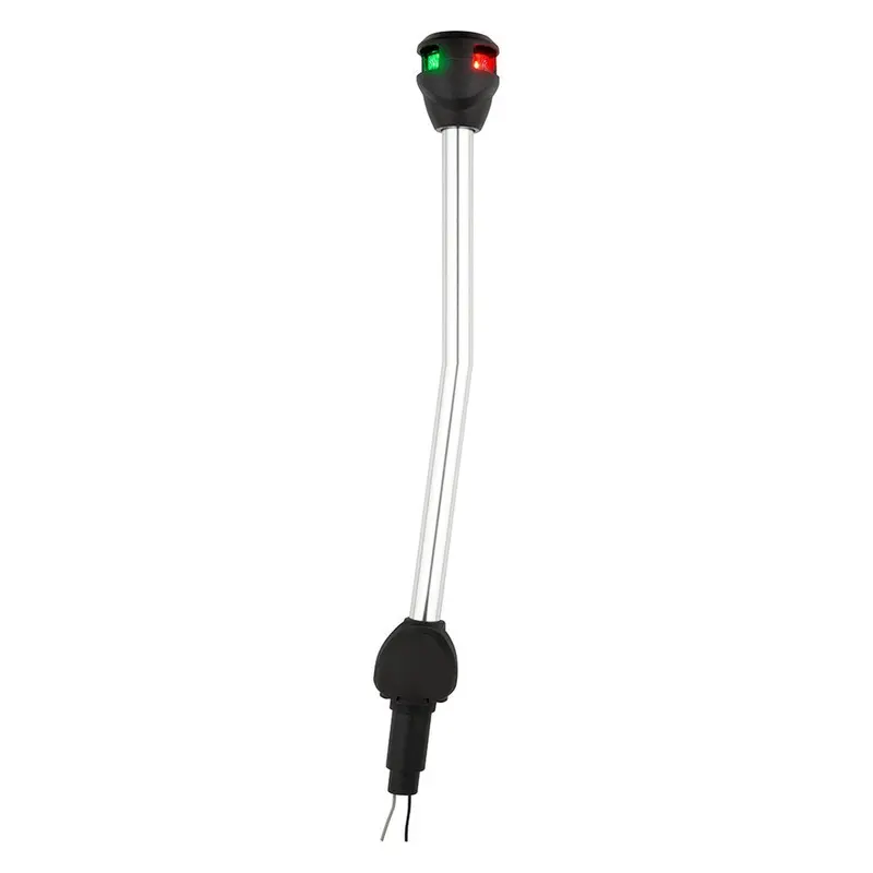 Attwood Lightarmor Bi-Color 10In Angled Locking Collar Pole 2-Pin Led 1