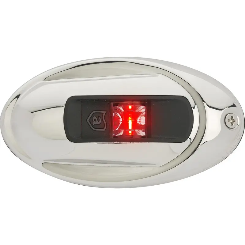 Attwood Lightarmor Eliptical Led Navigation Light 2Nm Stainless Steel Red 1