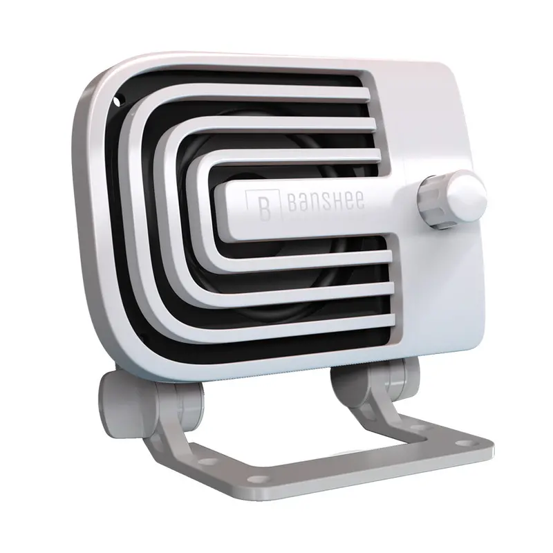 Banshee Marine Active External Vhf Speaker - White [Bar-Va-1W] 1