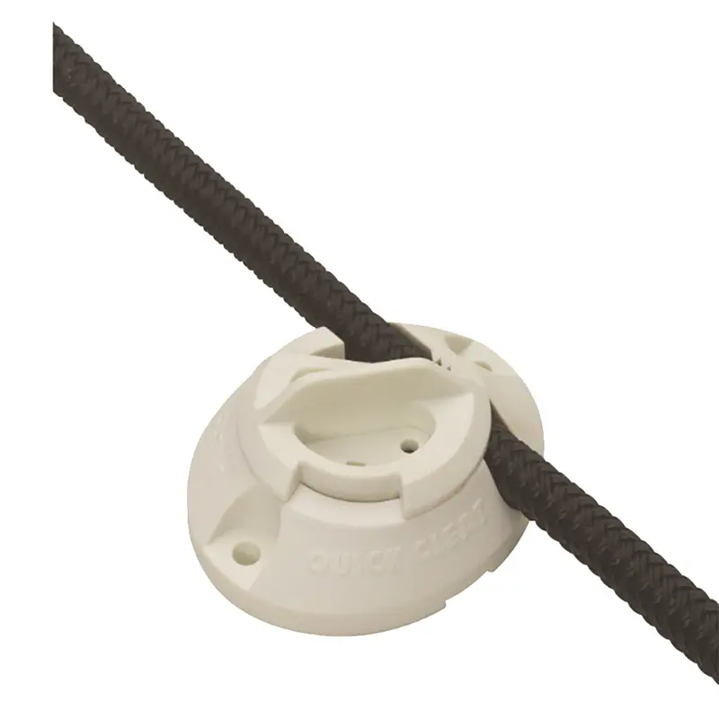 Barton Marine Quick Cleat - 5/16" - White [60031] 1