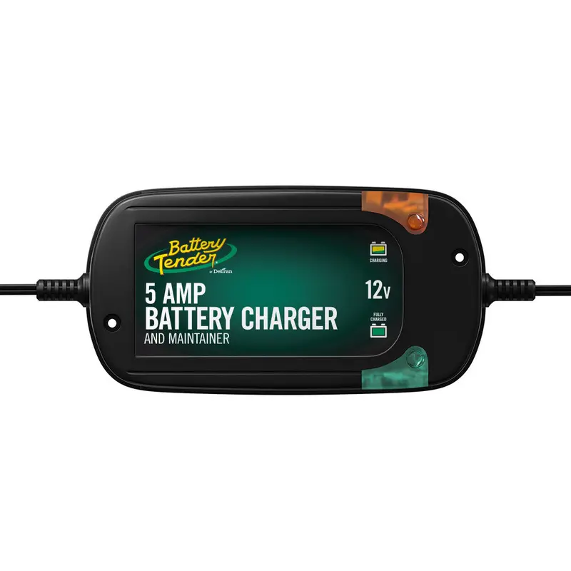Battery Tender 12V, 5A Battery Charger [022-0186G-Dl-Wh] 1