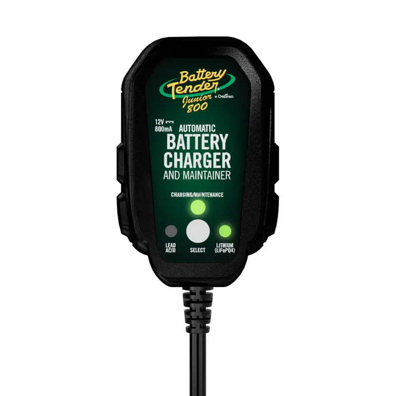 Battery Tender 12V, 800Ma Lead Acid/Lithium Selectable Battery Charger [022-0199-Dl-Wh] 1
