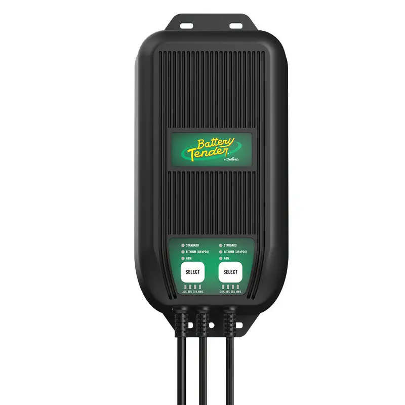 Battery Tender Wavecharge Pro 2-Bank, 12V, 20A Battery Charger [022-1007-Dl-Wh] 1