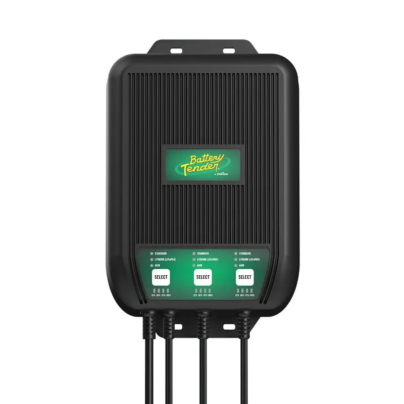 Battery Tender Wavecharge Pro 3-Bank 12V, 30A Battery Charger [022-1008-Dl-Wh] 1