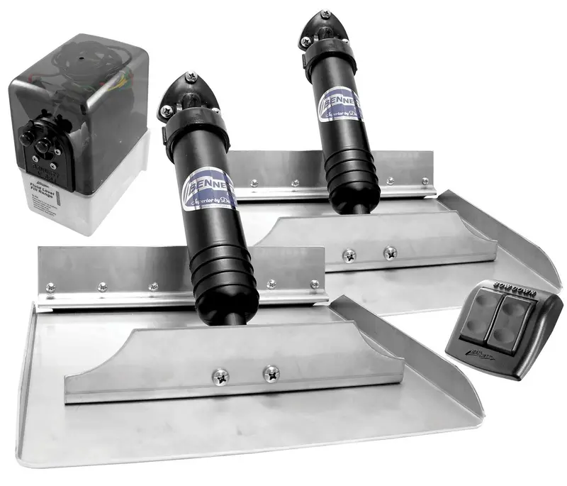 Bennett 12X12 Trim Tabs W/Euro Waterproof Rocker 1