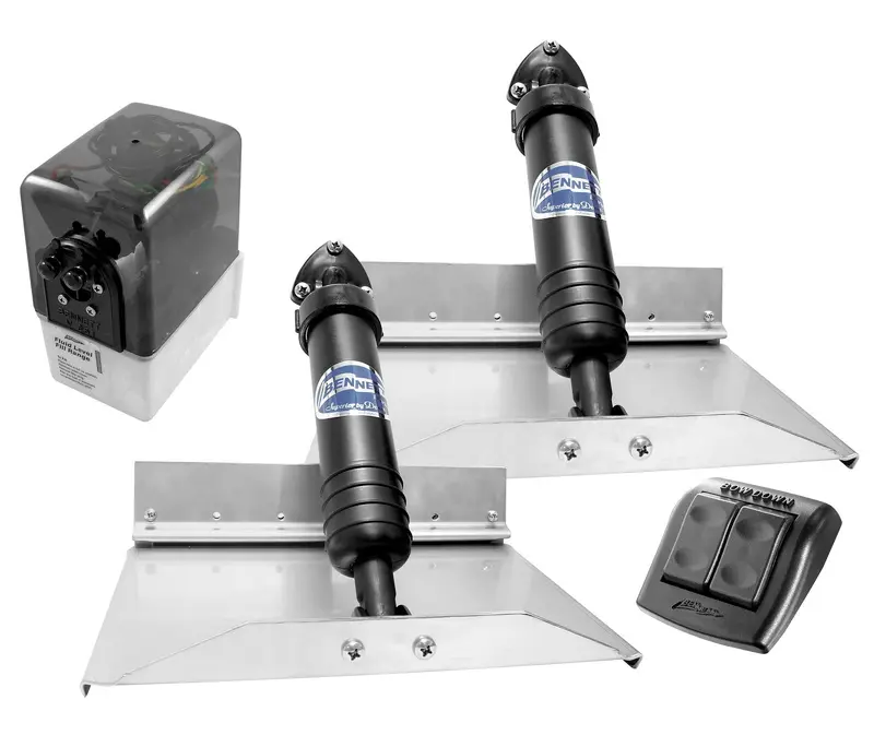 Bennett 12X9 Trim Tabs W/Euro Waterproof Rocker 1