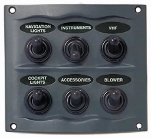 Bep 900-6Wp 6 Way Switch Panel 1