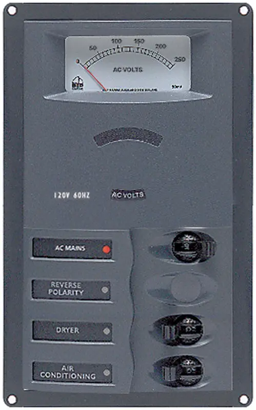 Bep 900-Acm6v-Am-110 7 Way Ac Circuit Breaker Panel 1