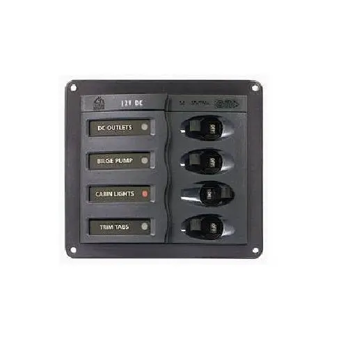 Bep 900-Dc 4 Way Dc Circuit Breaker Panel 1