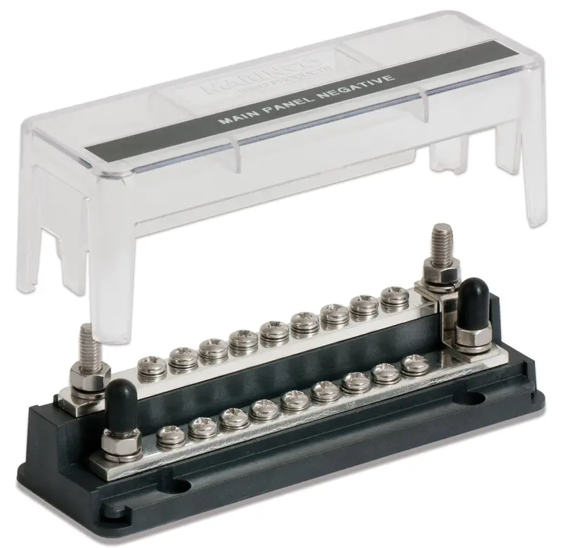 Bep Z Bar 18 Way Buss Bar 4 1/4In Studs 18 5/32 Terminal 200A 50V Dc 1