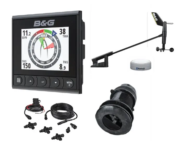 B&G Triton2 Speed/Depth/Wind Package With Wireless Wind With Dst810 And Ws320 1