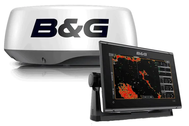 B&G Vulcan 9 Mfd Radar Bundle With Halo 20 Radar 1