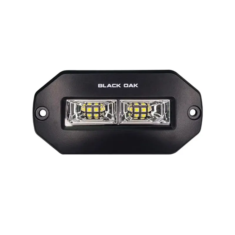 Black Oak 4" Marine Flush Mount Spreader Light - Black Housing - Pro Series 3.0 [4Bfmsl-S] 1