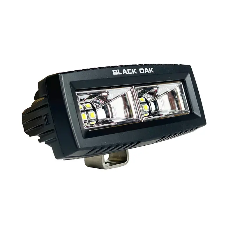 Black Oak 4" Marine Spreader Light Flood Scene Led Pro Series 3.0 - Black [4Bms-S] 1