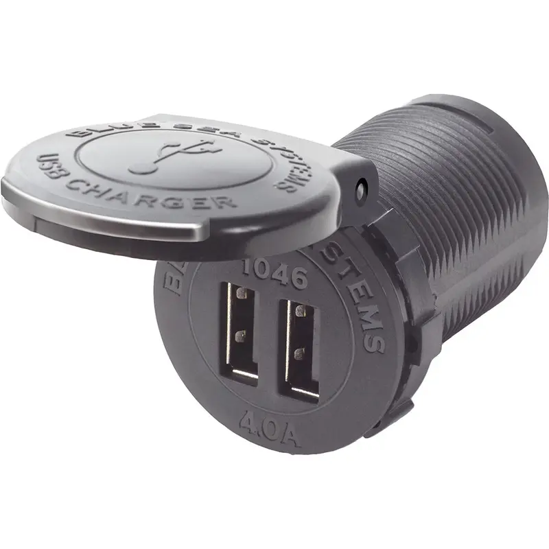 Blue Sea 1046 48V Dual Usb Charger Socket Mount [1046] 1