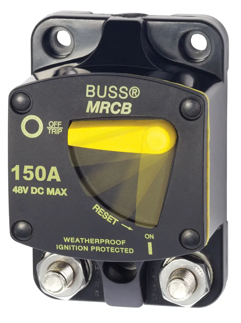 Blue Sea 187-Series 150 Amp Circuit Breaker Surface Mount 1