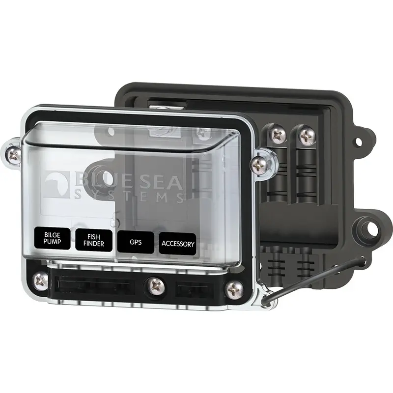 Blue Sea 2356 Water Resistant Busbar - 100 Amp W/Cover [2356] 1