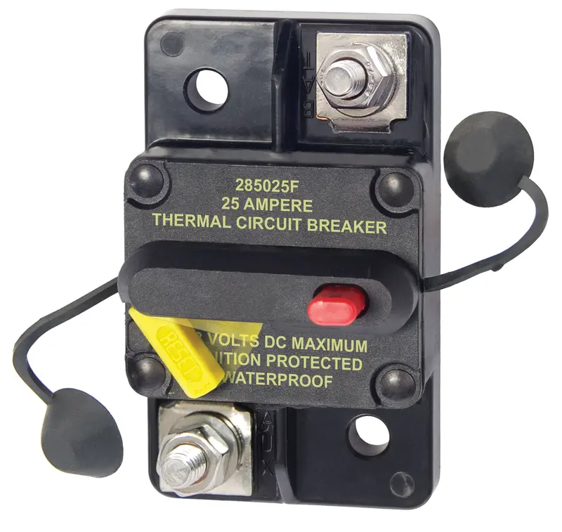 Blue Sea 285-Series 25 Amp Circuit Breaker Surface Mount 1